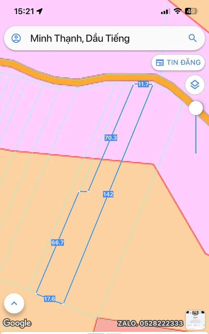 Đất nền Dầu Tiếng 2000m² giá 1 tỷ - Cơ hội đầu tư hiếm có!