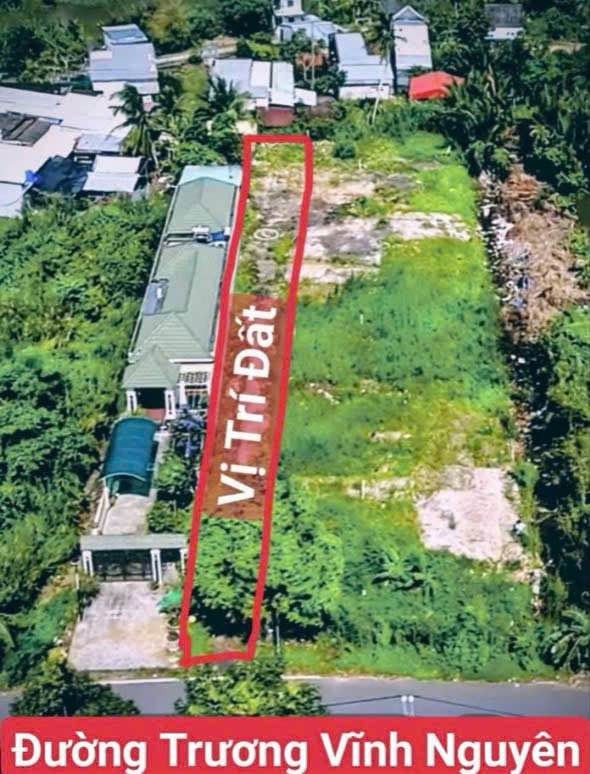Đất nền mặt tiền Trương Vĩnh Nguyên, Cần Thơ 412m² giá 2.8 tỷ - Cơ hội đầu tư hấp dẫn!