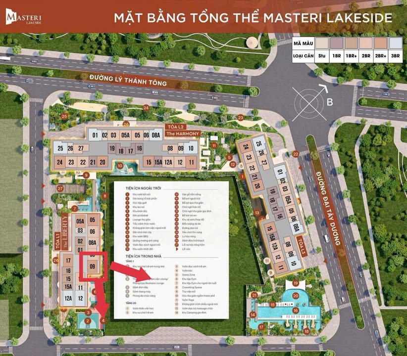 Căn hộ 2PN góc Lakeside Trâu Quỳ 64m² giá 5.2 tỷ - Không thể bỏ lỡ!