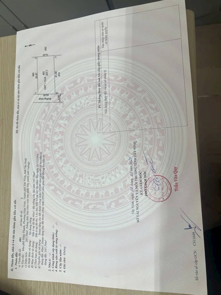 Đất nền Hiệp Ninh, Tây Ninh 220m² giá 125 triệu - Mặt tiền đường nhựa thuận lợi!