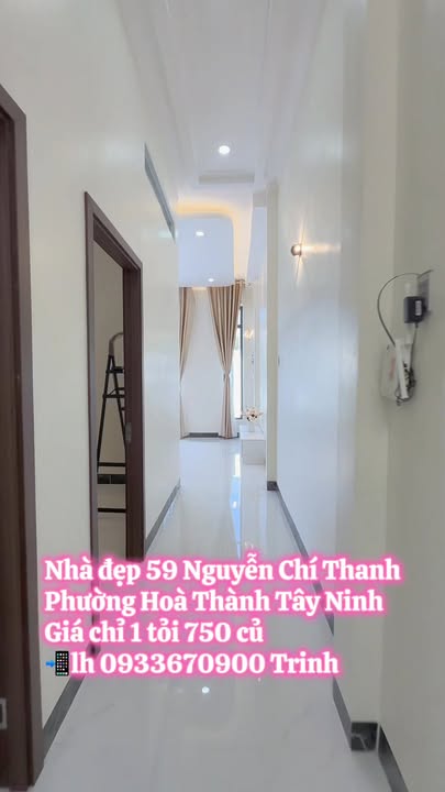 Nhà bán Khu phố Long Thành, P. Hòa Thành, Tây Ninh 122m² - Chính chủ, giá tốt!