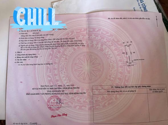 Đất thổ cư Minh Hưng 100m² giá tốt - Đầu tư sinh lời ngay!