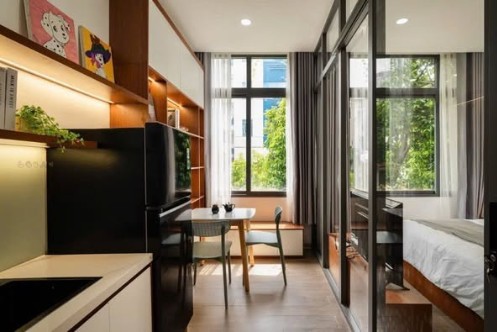 Căn hộ 1PN cho thuê tại Lý Văn Phức, Quận 1 - Nội thất cao cấp, yên tĩnh!