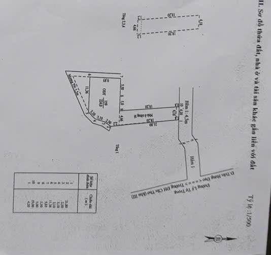 Nhà hoàn công 1 trệt 3 lầu hẻm 1 đường Lý Tự Trọng Ninh Kiều 224m² giá 11 tỷ - Đầu tư sinh lời ngay!