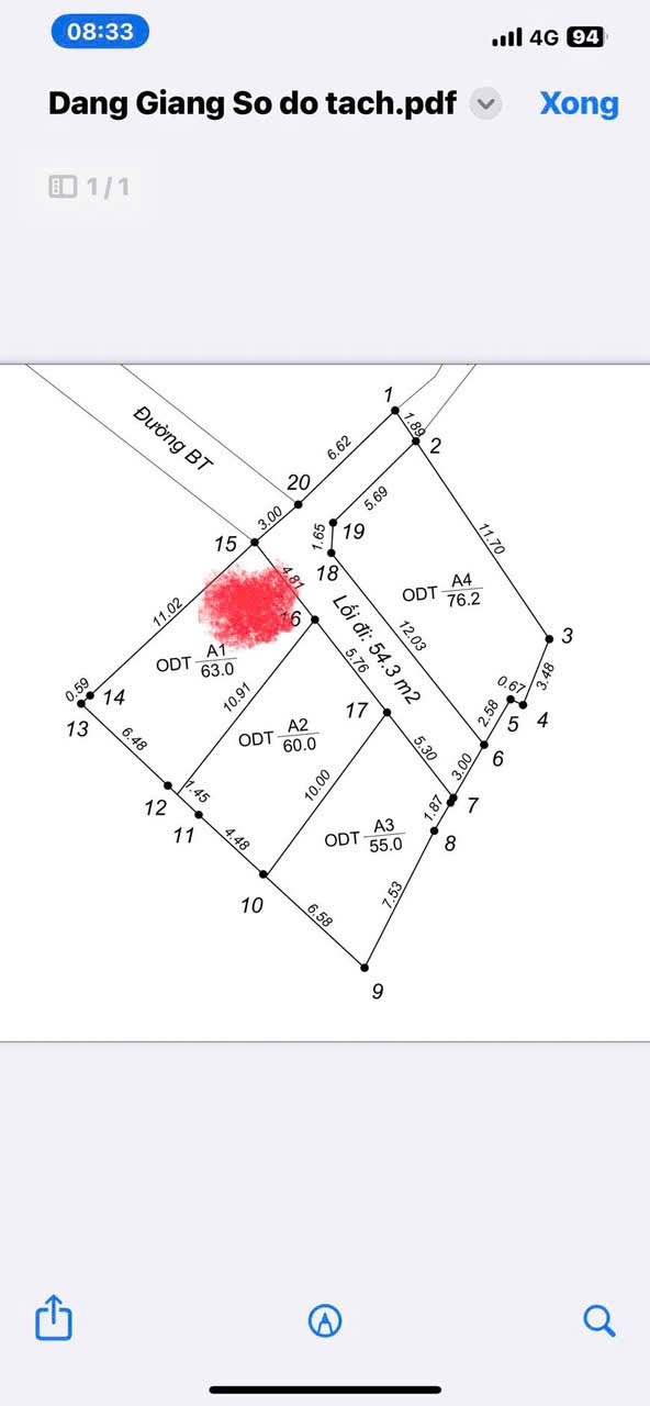 Đất nền Phúc Yên 50m² giá 1.4 tỷ - Cơ hội đầu tư hiếm có!