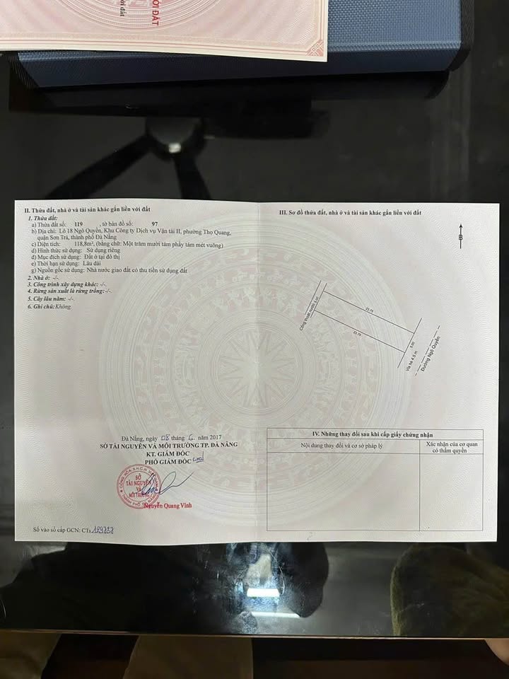 Đất nền mặt tiền Ngô Quyền, Sơn Trà, 118m² giá 8 tỷ - Cơ hội đầu tư tuyệt vời!