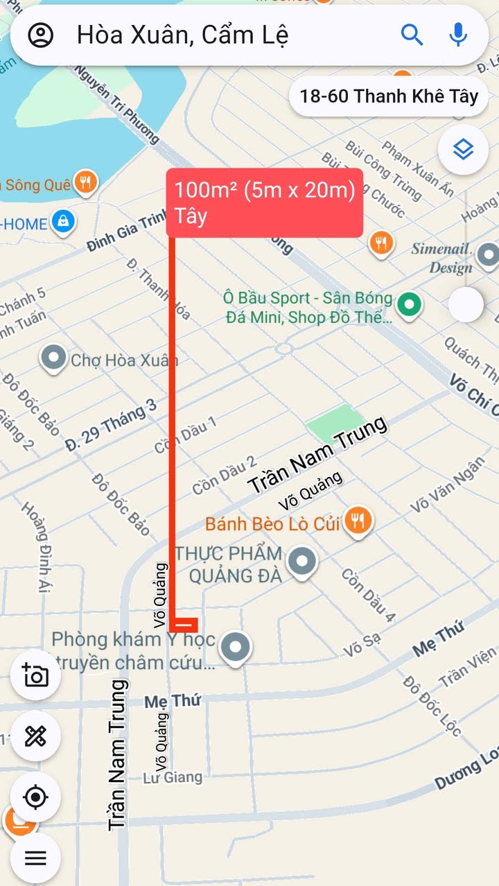 Nhà 3 tầng mặt tiền Đường Võ Quảng 100m² giá 7.6 tỷ - Sẵn sàng vào ở!