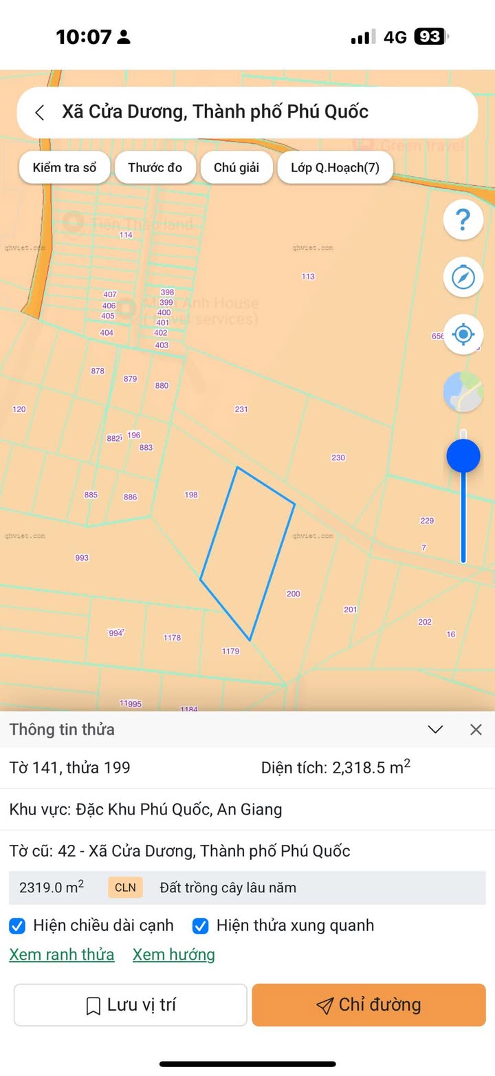 Đất trồng cây lâu năm Cây Thông Ngoài, Cửa Dương, 2318m² - Giá tốt đầu tư dài hạn!
