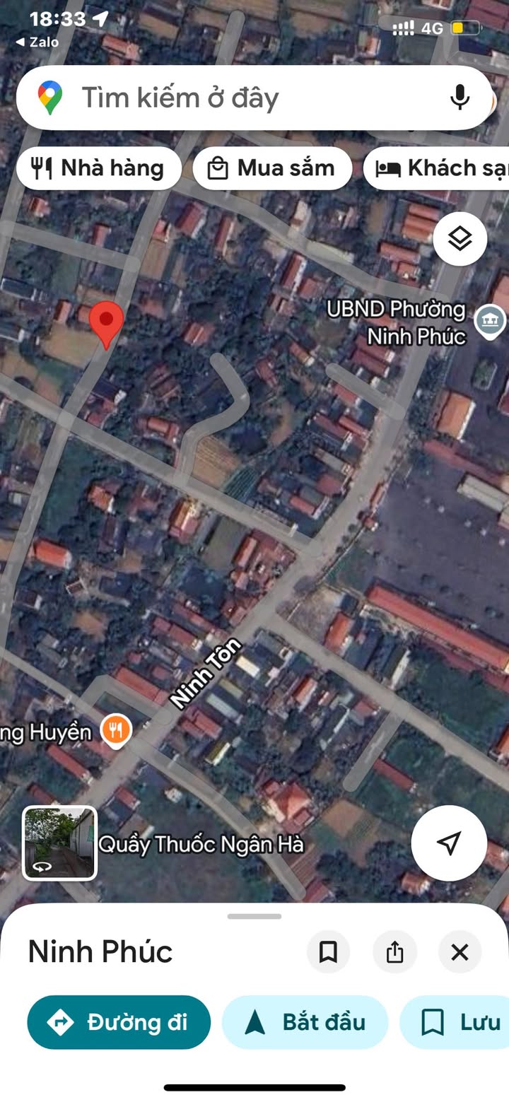 Đất nền Ninh Phúc 145m² giá 2.6 tỷ - Cơ hội đầu tư hấp dẫn!