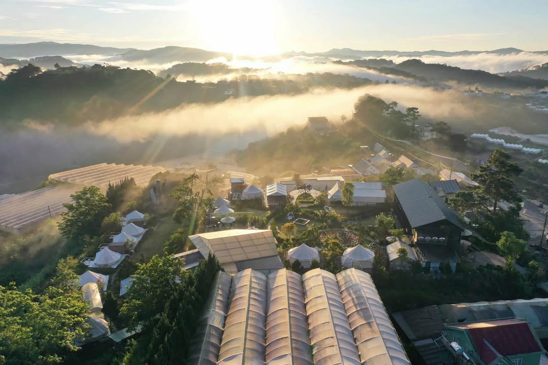 Cho thuê khu Glamping mặt tiền Xuân Thọ, Đà Lạt 6000m² - Đầy đủ đồ đạc, sẵn sàng vận hành!