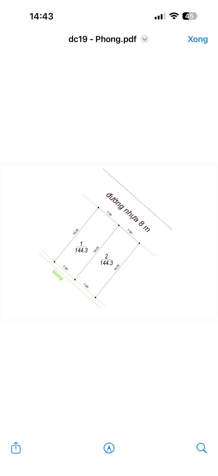 Đất quy hoạch Tượng Sơn, Hà Tĩnh 144.38m² giá 1.95 tỷ - Đầu tư sinh lời lý tưởng!