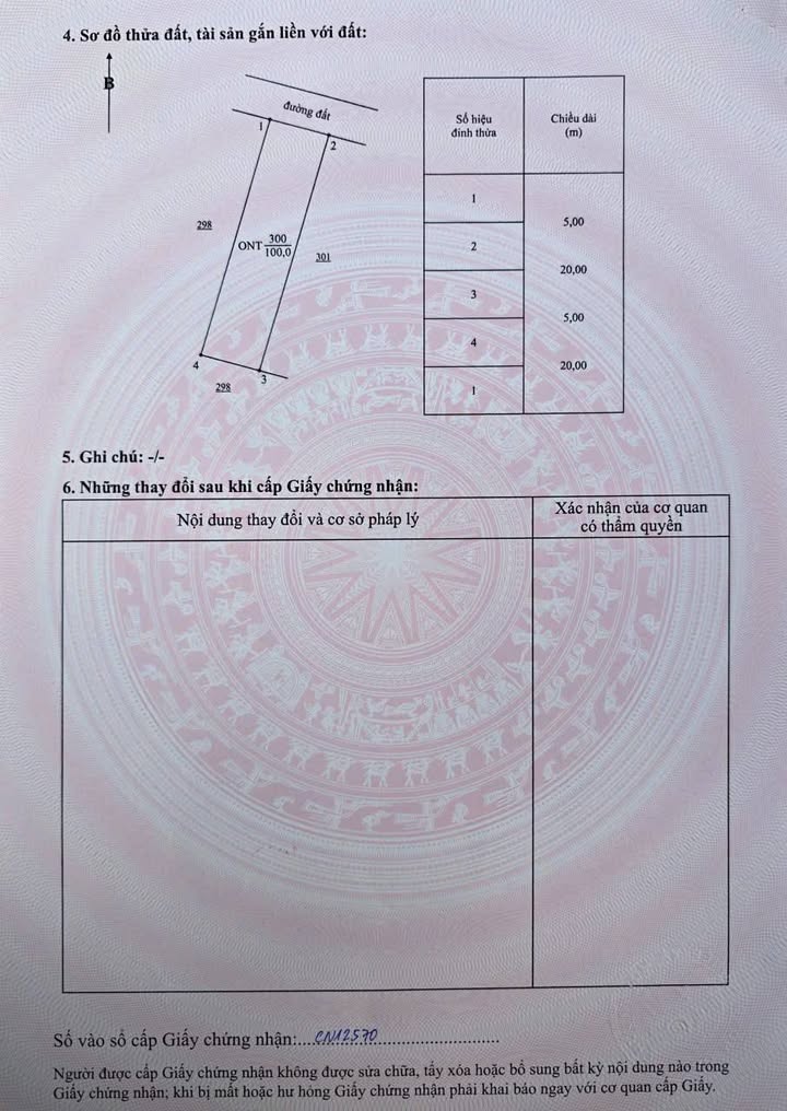 Đất thổ cư 100m² tại Hàm Chính - Giá chỉ 200 triệu, ô tô vào tận đất!