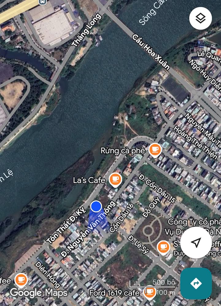 Bán đất biệt thự Lê Sỹ Đà Nẵng 318,7m² giá 21 tỷ - Vị trí tuyệt đẹp gần sông!