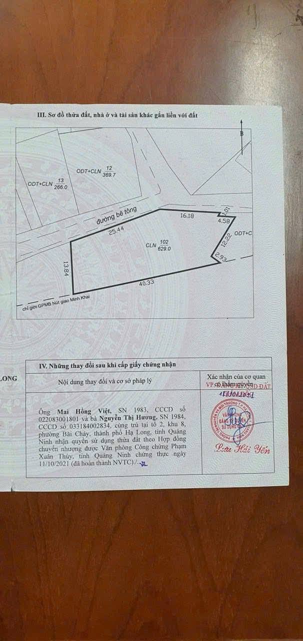 Đất phân lô Hạ Long 629m² giá thỏa thuận - Cơ hội đầu tư hấp dẫn!