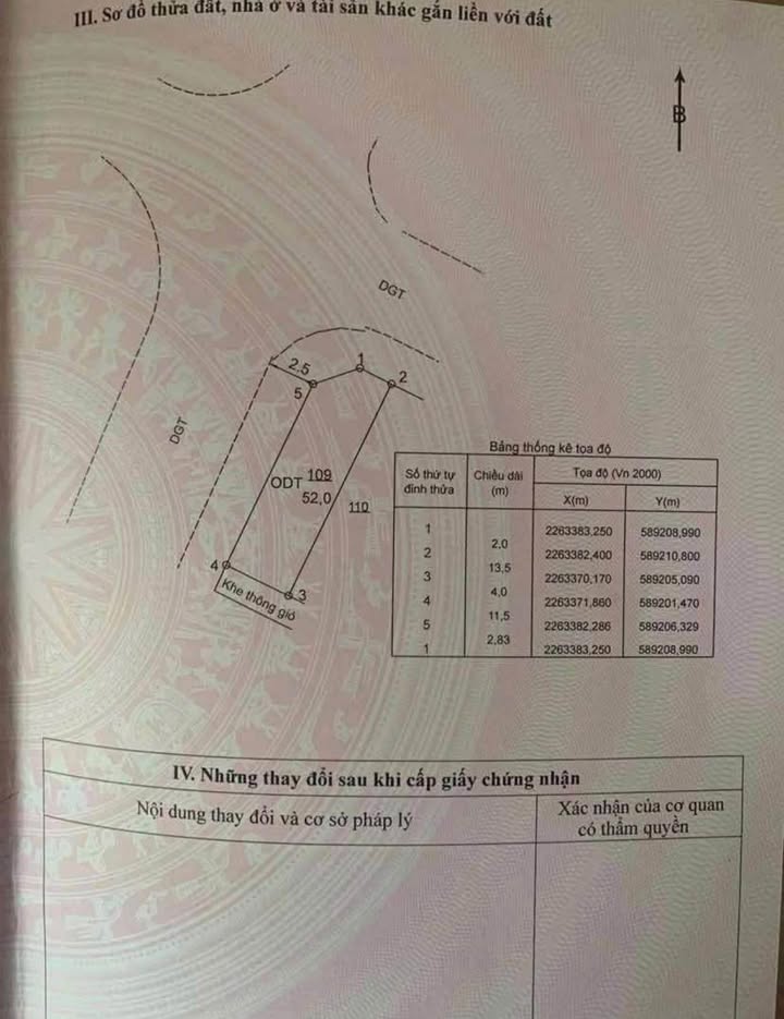 Đất lô góc Hoàng Diệu, Thái Bình 52m² giá 2 tỷ - Vị trí đắc địa, an ninh cao!