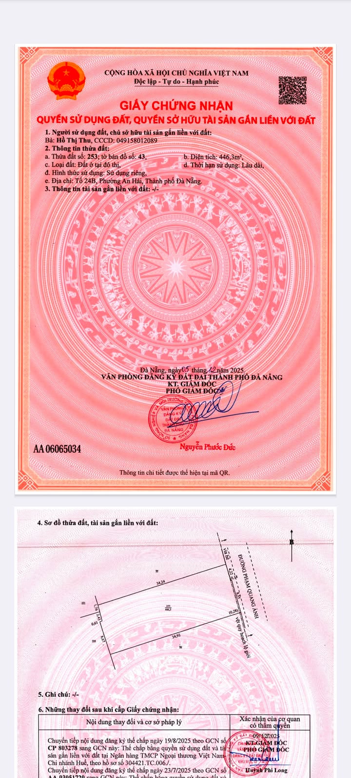 Đất mặt tiền Phạm Quang Ảnh, Sơn Trà, Đà Nẵng 446m² giá 49.064 tỷ - Tiềm năng đầu tư lớn!