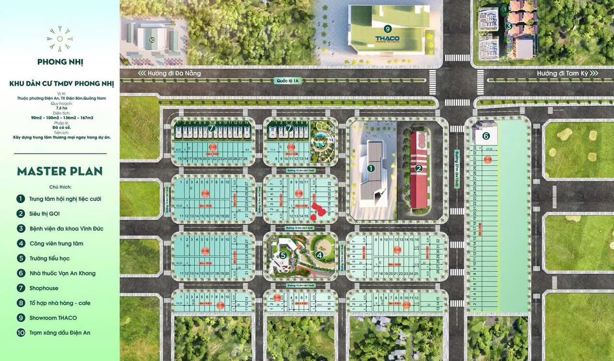 Đất nền Điện An 110m² giá 2.5 tỷ - Đầu tư sinh lời ngay bên Siêu thị GO!