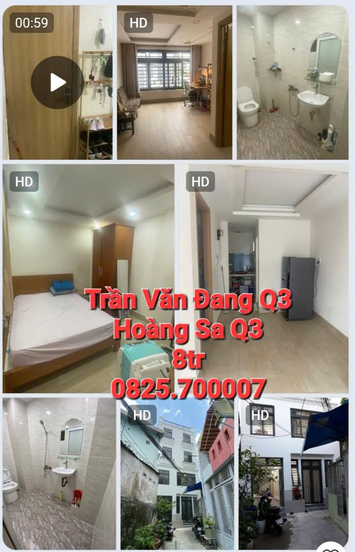 Phòng cho thuê mới xây tại Hẻm 783 Hoàng Sa, Quận 3 - Tiện nghi đầy đủ