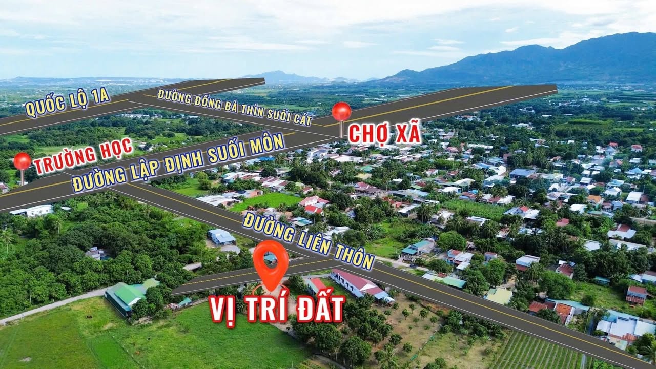 Đất nền Cam Hiệp Nam 697m² giá 1.8 tỷ - Cơ hội đầu tư tốt!