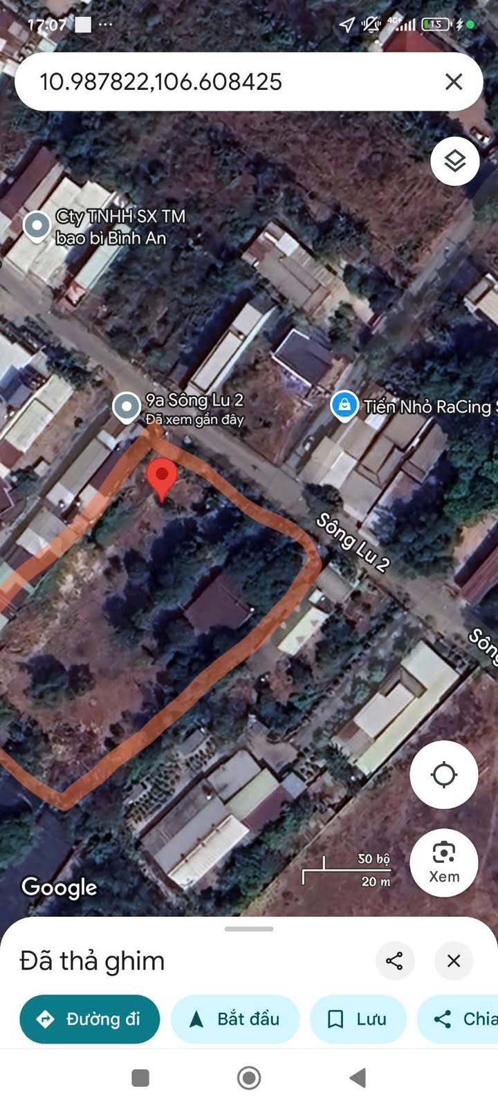 Đất mặt tiền Sông Lu 3020m² giá 33 tỷ - Cơ hội đầu tư sinh lời cực lớn!