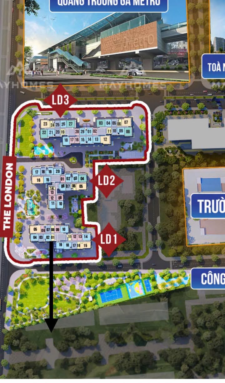 Căn hộ Stu LD1 Nghĩa Trụ Văn Giang 28m² giá 2.2 tỷ - Giao nhà tháng 12/2026!