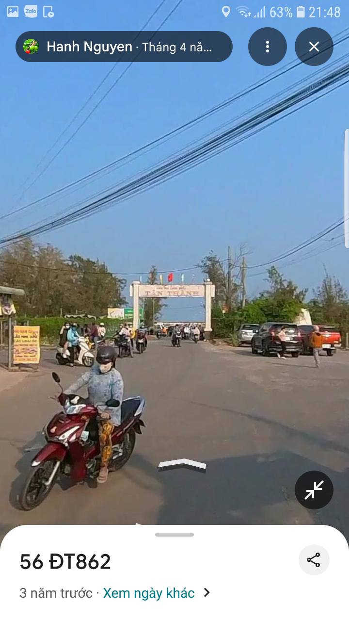 Đất nền 1161m² tại đê biển Tân Thành, Gò Công Đông - Sổ hồng riêng, giá chỉ 3.9 triệu/m²!