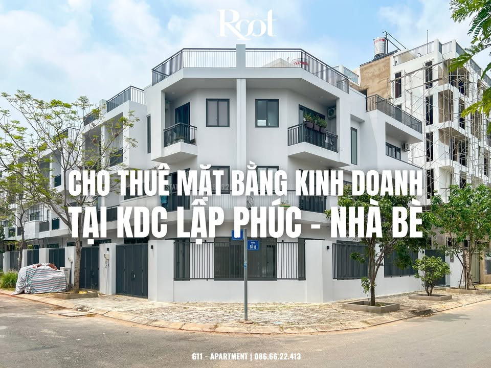 Mặt bằng kinh doanh cho thuê tại G11 Apartment, Nhà Bè 50m² - Vị trí đắc địa, giá thỏa thuận!