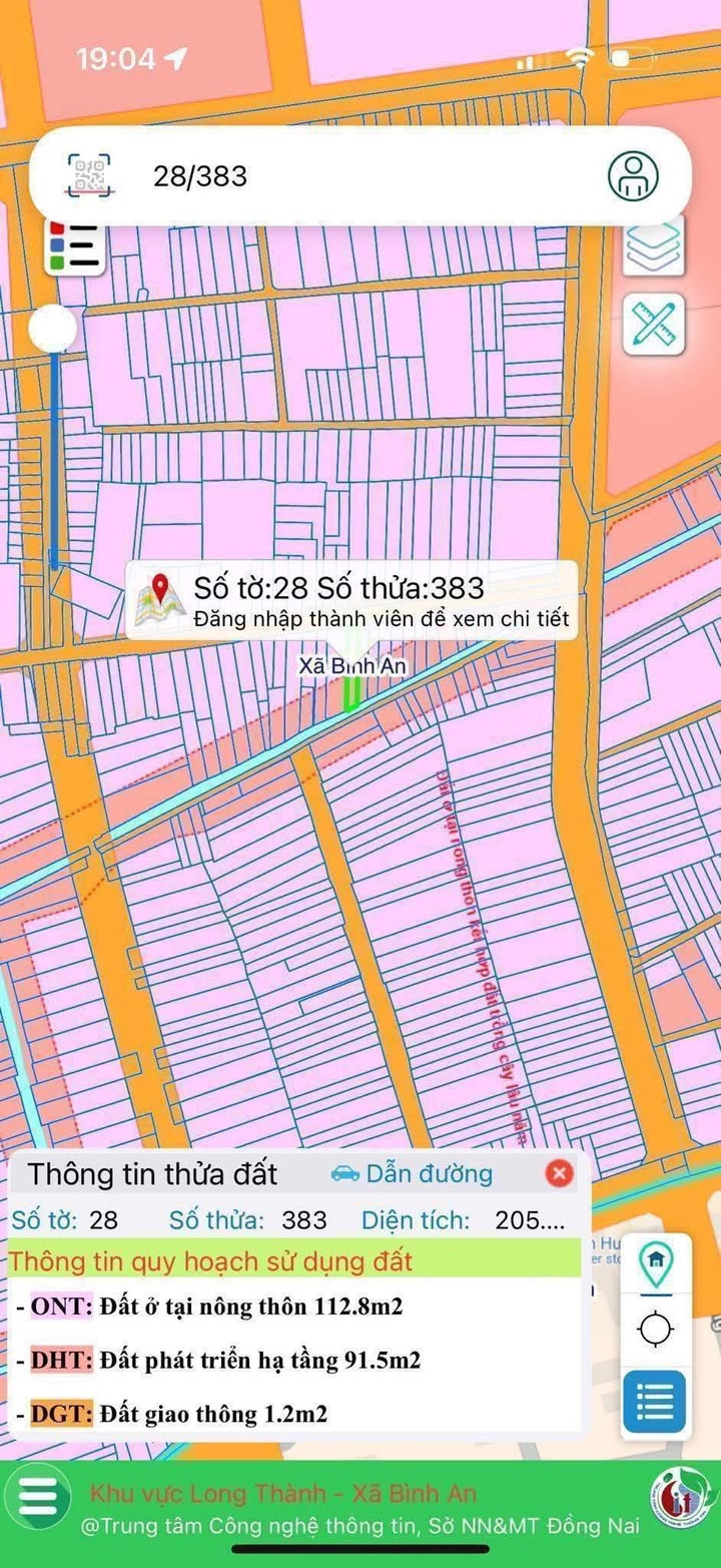 Đất nền mặt tiền Trần Văn Ơn, xã Bình An, 195m² giá 5.5 tỷ - Cơ hội đầu tư hấp dẫn!