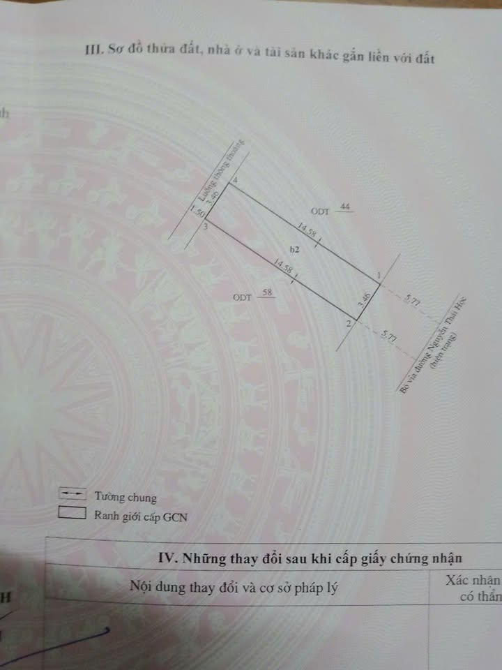 Nhà mặt tiền đường Nguyễn Thái Học, Quy Nhơn 55m² giá 6 tỷ - Hướng Đông Nam mát mẻ!