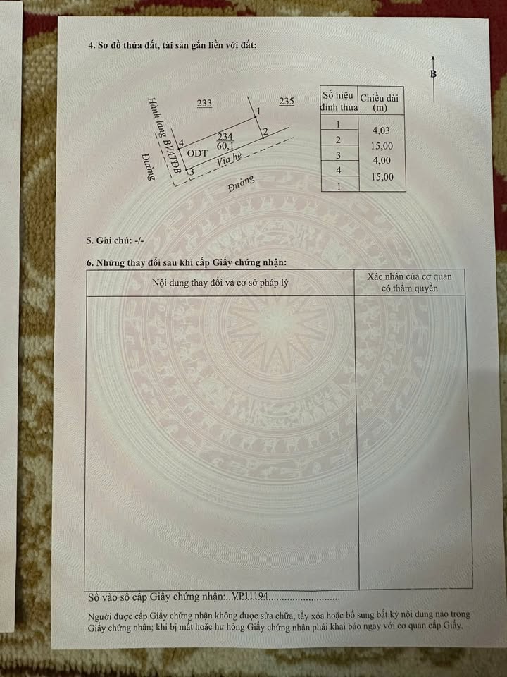 Đất nền xã Mỹ Trung 60m² giá 1.1 tỷ - Mặt đường liên thôn, vị trí đẹp!