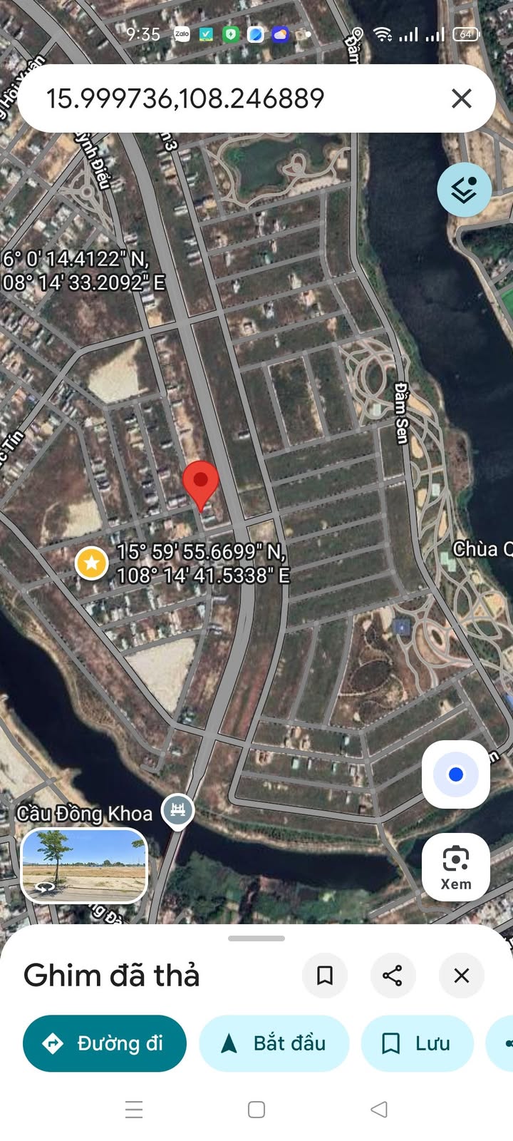 Đất nền Nam Hòa Xuân 124m² giá 6.05 tỷ - Cơ hội đầu tư hấp dẫn!