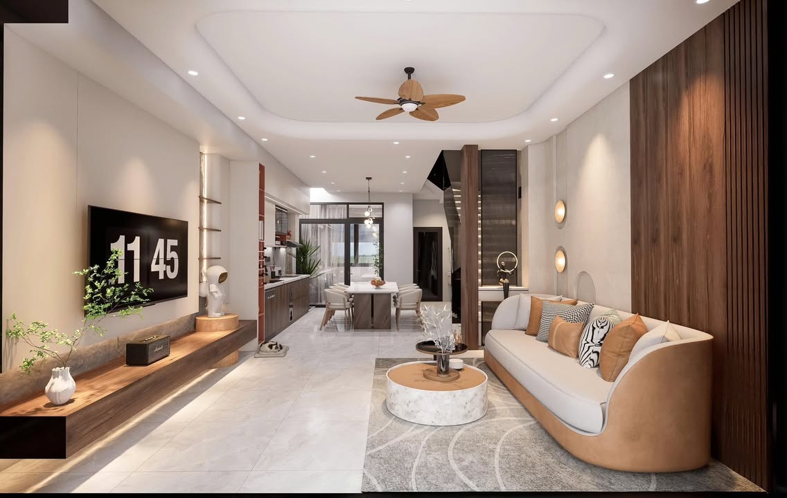 Nhà 3 tầng mới xây tại Hòa Minh, Đà Nẵng - 70m², gần biển chỉ 200m!