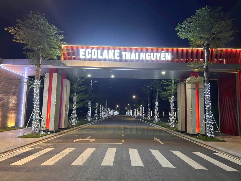 Đất nền Ecolake Thái Nguyên 100m² giá chỉ 2 tỷ - Sổ đỏ trao tay!
