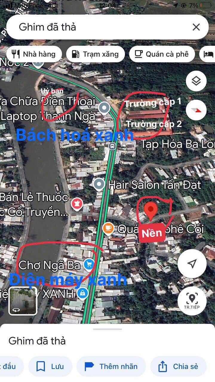 Đất nền đường Nguyễn Chí Thanh, Bình Thủy 74.25m² giá 590 triệu - Sổ hồng chính chủ, tiện kinh doanh!
