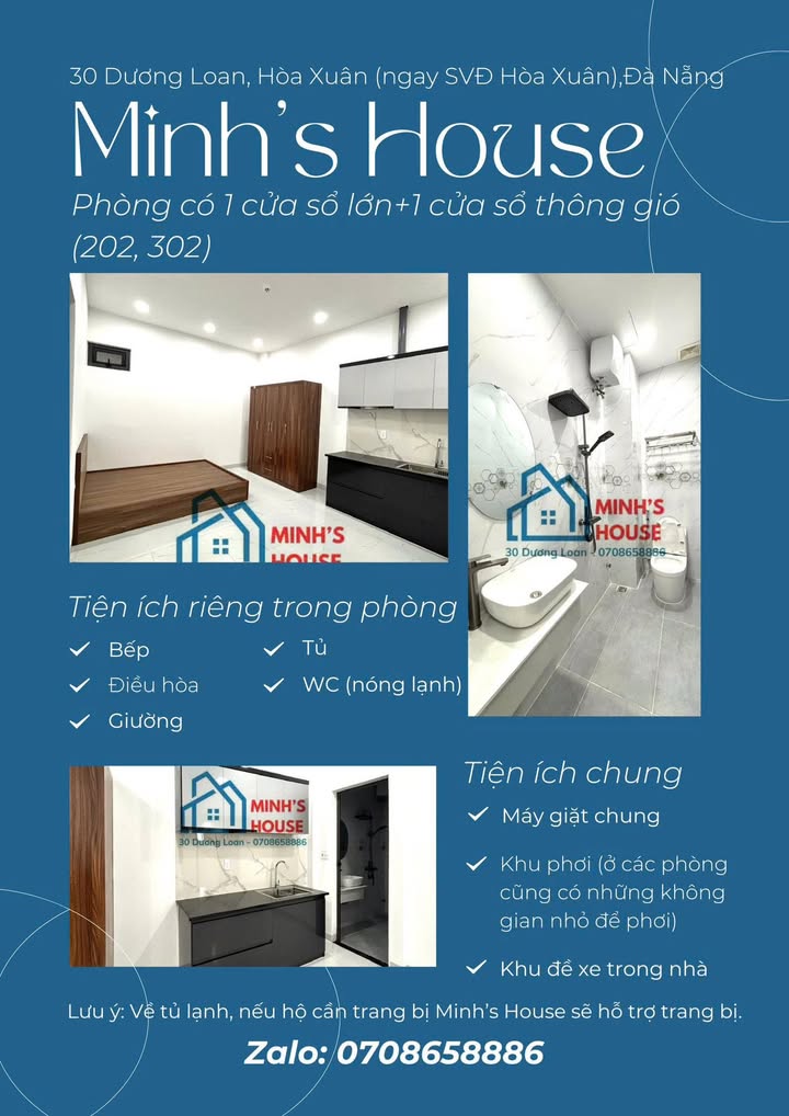 Căn hộ cho thuê tại đường Thanh Hóa, quận Cẩm Lệ - Giá chỉ 4.5 triệu/tháng!