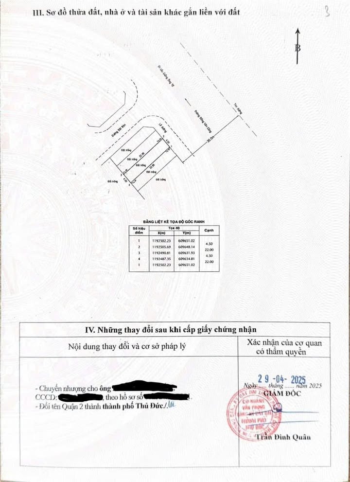 Đất nền 100m² Thạnh Mỹ Lợi, quận 2 - Mặt tiền 4.5m, chỉ 18.5 tỷ!