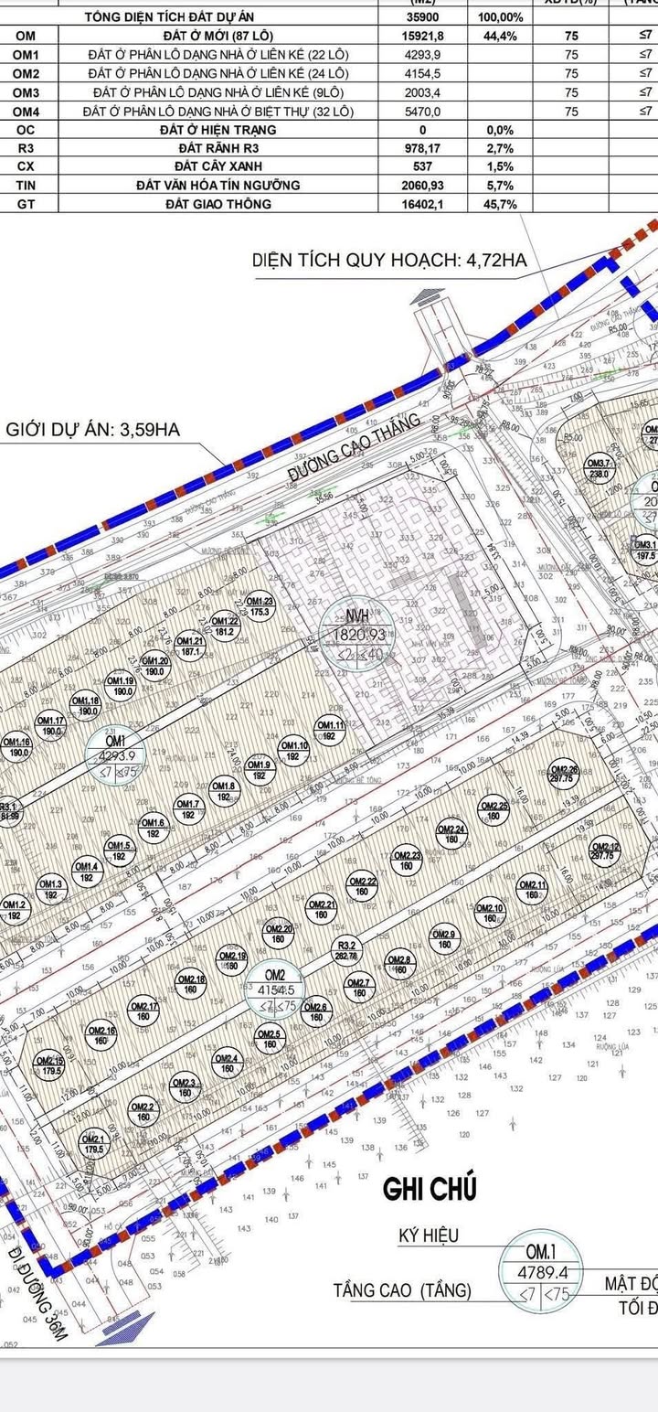 Đất nền dự án Nam Cao Thắng 190m² giá 3 tỷ - Đường thảm nhựa sạch đẹp!