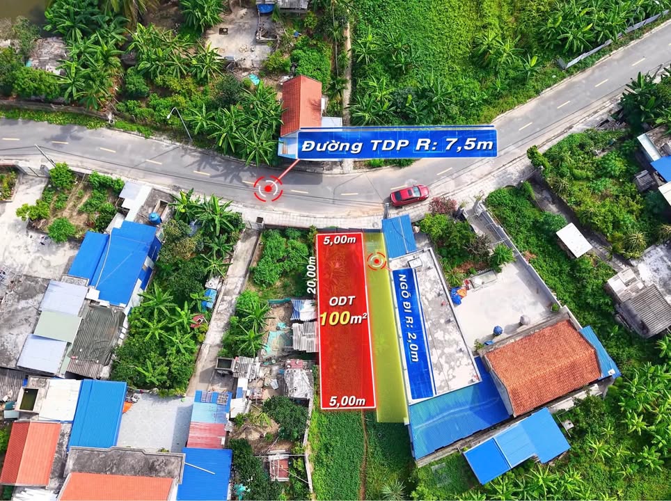 Đất nền góc Hòa Bình 100m² giá chỉ 2 tỷ - Đầu tư sinh lời ngay!