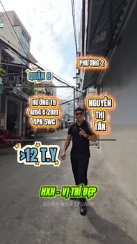 Nhà phố 4 tầng Nguyễn Thị Tần 106m² giá 12 tỷ - Sẵn sàng vào ở!