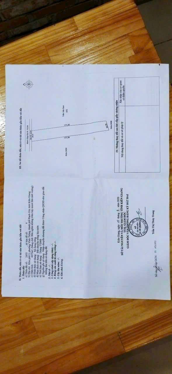 Đất mặt tiền kênh đập Đá - Khu phố 2, Rạch Giá, Kiên Giang, 6.741m² - Giá chỉ 2.412 tỷ!