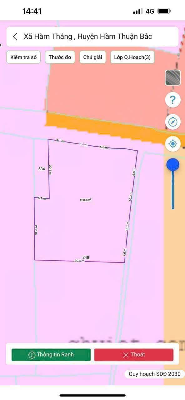 Đất thổ cư 1300m² tại Hàm Thắng - Giá thỏa thuận, mặt tiền rộng rãi!