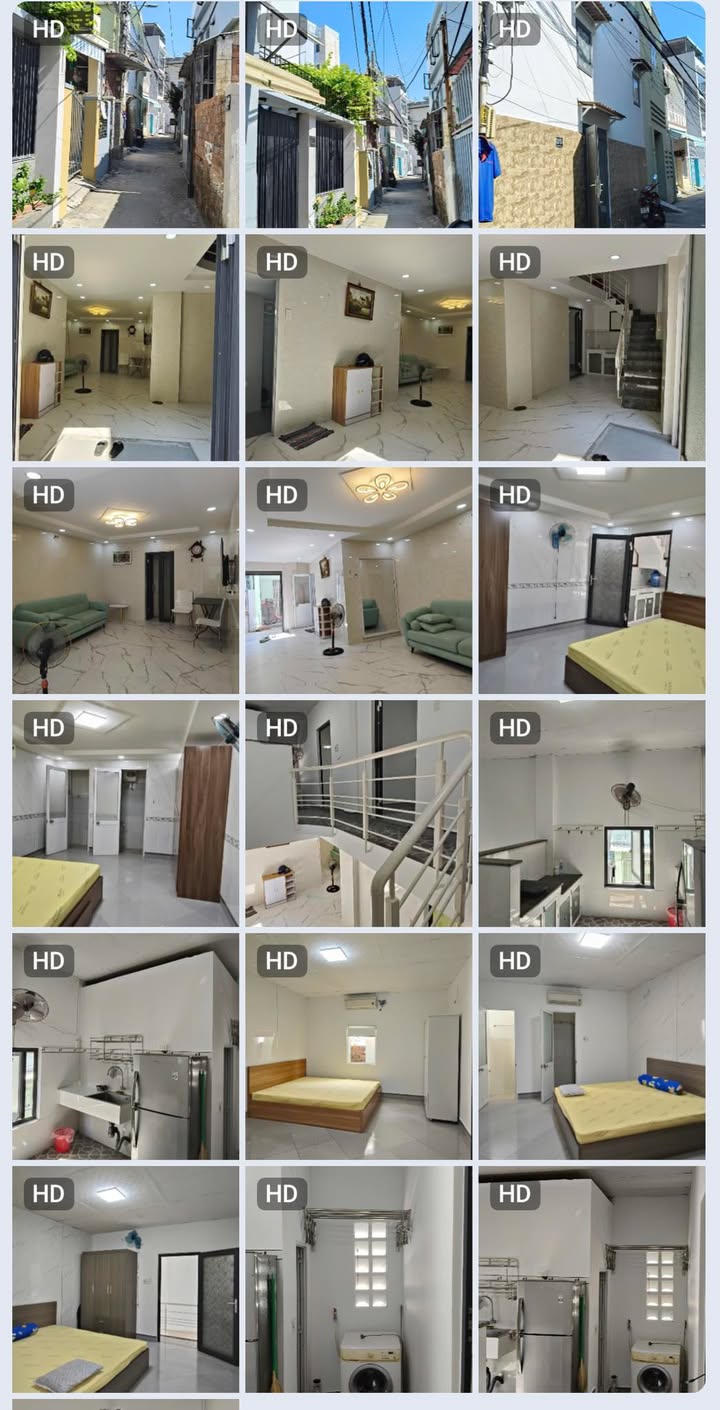 Cho thuê nhà nguyên căn 2 tầng đường Mỹ Khê 8, Đà Nẵng 61m² - Full nội thất, gần biển!