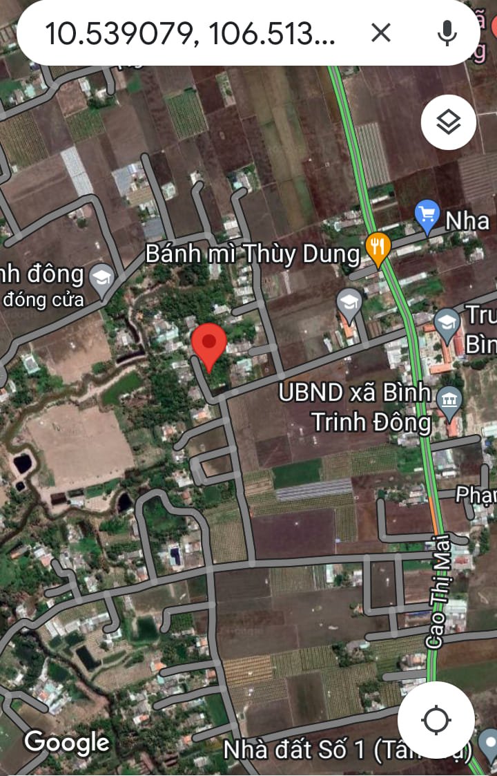 Đất thổ cư 165.9m² tại Bình Trinh Đông, Tân Trụ - Giá chỉ 700 triệu!