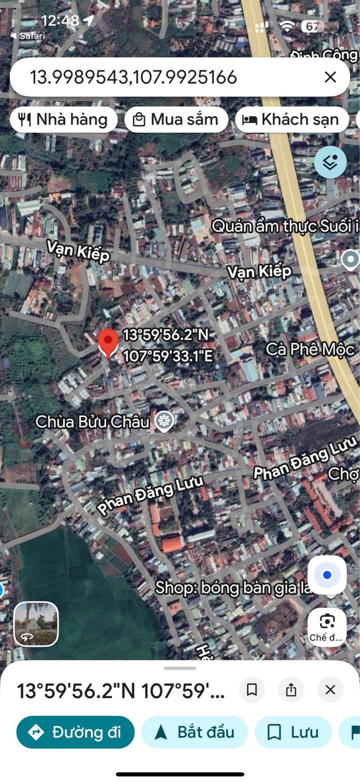 Đất nền góc 2 mặt tiền đường Vạn Kiếp, 189m² chỉ 1.9 tỷ - Cơ hội đầu tư tuyệt vời!