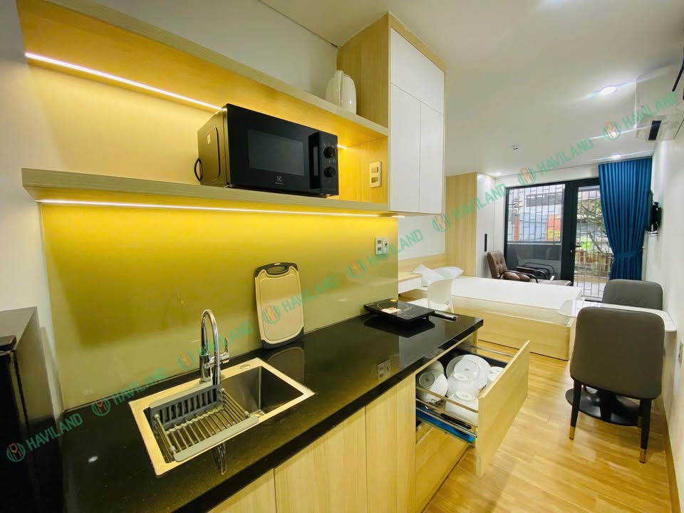 Căn hộ Studio đường Mỹ Đa Đông 12, Mỹ An 8 triệu - Đầy đủ tiện nghi, sẵn sàng vào ở!