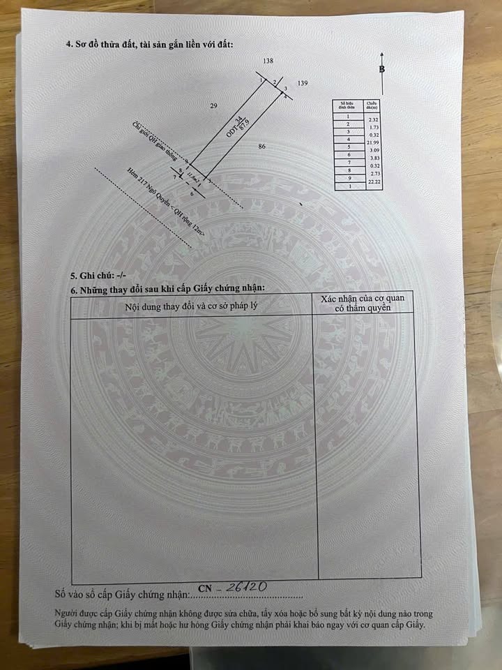 Đất hẻm 217 Ngô Quyền, Tân An, Buôn Ma Thuột 97.75m² giá 4 tỷ - Vị trí trung tâm, sổ đỏ chính chủ!