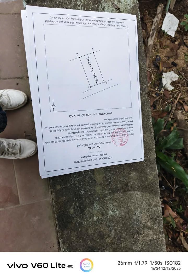 Đất chính chủ Vân Từ, Phú Xuyên 95.7m² giá chỉ 2 tỷ - Tiềm năng đầu tư lớn!