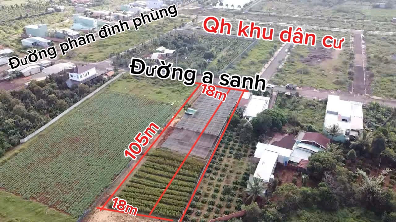 Đất nền mặt tiền đường Phan Đình Phùng, xã Chư Sê 1890m² giá chỉ 200 triệu - Cơ hội đầu tư hấp dẫn!