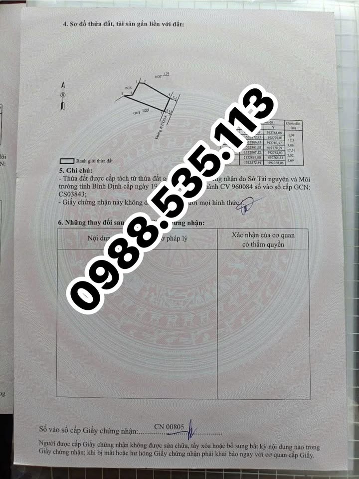 Đất nền Nhơn Hoà, An Nhơn 101m² giá chỉ 400 triệu - Đầu tư sinh lời ngay!