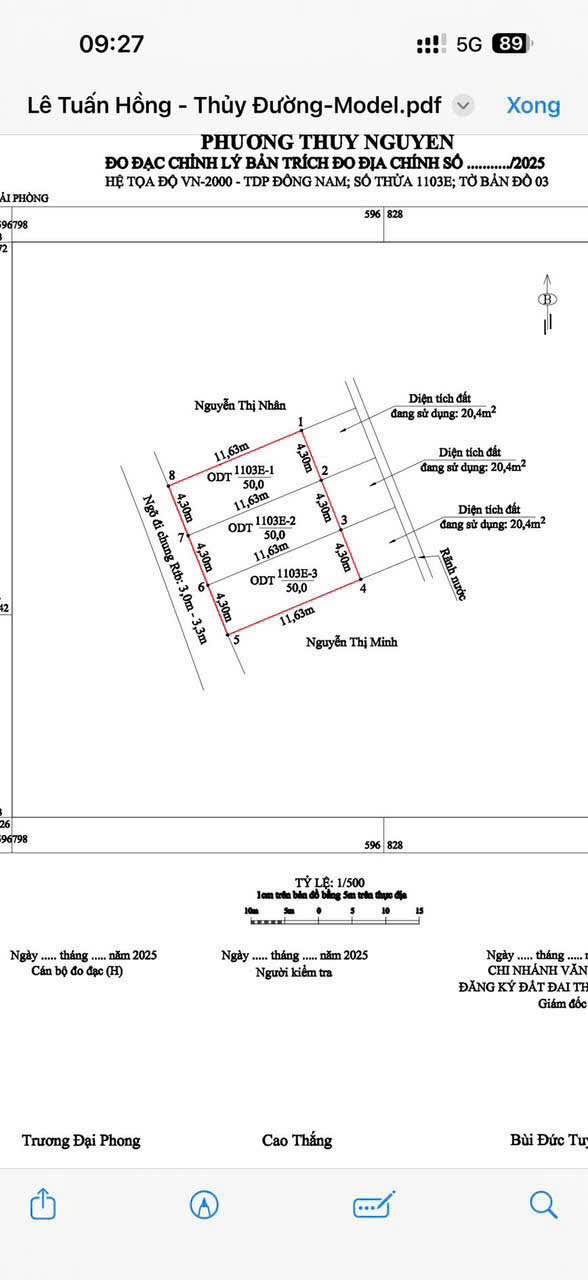 Đất nền Thủy Đường Hải Phòng 50m² giá 1.6 tỷ - Ngõ ô tô đỗ cửa, cơ hội đầu tư tốt!